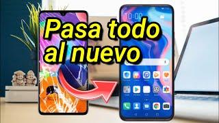 Pasa toda tu Información de un teléfono Android a otro sin perder nada.(Cualquier marca)