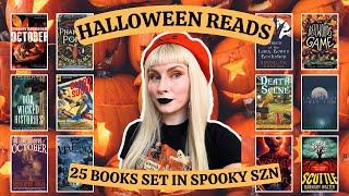 Halloween Books Actually Set During Spooky Season!  25 Reads  Cozy, Horror, Mystery, Thrillers