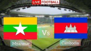 Myanmar U16 vs Cambodia U16 live football match | AFF U16 Youth Championship