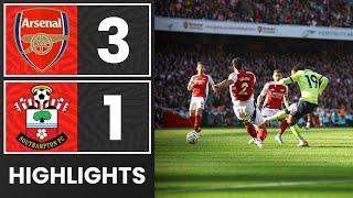 HIGHLIGHTS: Arsenal 3-1 Southampton | Premier League