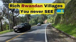 Rich Rwandan Villages You Never See. Road trip to Musanze Rwanda