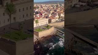 Full view of Alghero, Sardinia #alghero #sardinia #sardegna #visititaly