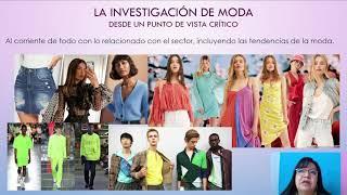 LA INVESTIGACIÓN EN LA MODA