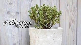 Concrete Planter | easy DIY