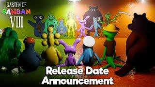 Garten of Banban 8 - Release Date Announcement