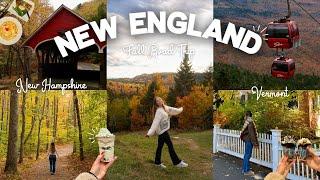 NEW ENGLAND FALL ROAD TRIP VLOG 2024: New Hampshire & Vermont (Hiking, Great Eats, & Fall Foliage)