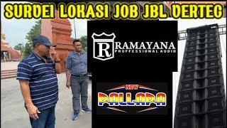 SURVEI LOKASI JOB  JBL VERTEC RAMAYANA PT CLEO