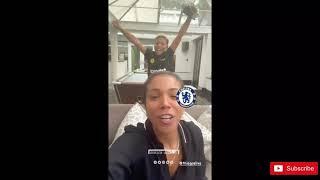 Watch Thiago Silva's wife and kids reaction to His Goal vs Tottenham