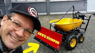 Akku Dumper mit Schneeschild  BAMATO MTR 300W @FrüchtlHarry