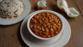 Das Beste Duo Kuru Fasulye - Pilav | Weiße Bohnen mit Reis dazu reichlich Zwiebel und Co.