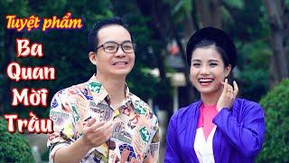  Ba quan Mời Trầu || Tuyệt Phẩm Song Ca Gái Xinh || Hoàng Hà - Trần Quỳnh Trang