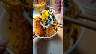 Spicy Cheese Buldak Ramen  Addictive Taste  #SpicyNoodles #SoftEggs #NoodleRecipe