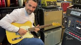 Fender Telecaster 1965 Blonde Brazilian Rosewood fingerboard maple cap neck