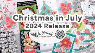 Waffle Flower 2024 Christmas in July Release