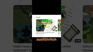 Coole Mods: Schau das verlinkte Video #minecraft #gaming #gamingdeutsch #minecraftmods #tutorial