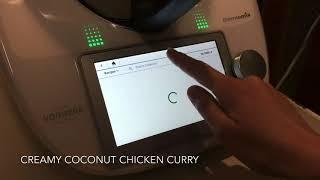 Creamy Coconut Chicken Curry (no sound)