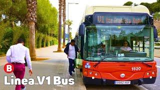 V1 Bus - Barcelona Bus - Full trip