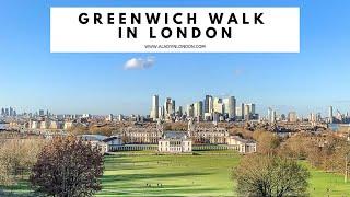 GREENWICH WALK IN LONDON | Self-Guided Greenwich Walking Tour