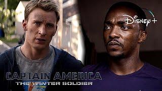 Captain America: TWS | Steve And Nat Hideout At Sam’s Place Scene | Disney+ [2014]