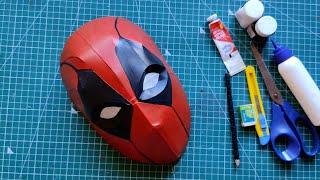 How to Make DEADPOOL Mask easy | Mask Making #deadpool