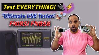  Fnirsi FNB58 USB Fast Charge Tester | Unboxing, Testing & Review 