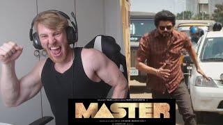 Master JD Intro Scene / Bus Fight - Full Movie Reaction By Foreigner - Part 2 - Thalapathy Vijay