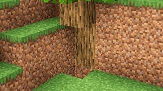 Minecraft como hacer escondite oculto en árbol #shorts