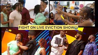 WANNIXHANDI & RHUTHEE FIGHT DURING LIVE EVICTION | RHUTHEE EVICTED | BBNAIJA NO LOOSE GUARD |BBNAIJA