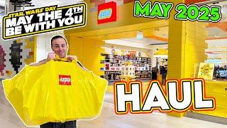LEGO Store Shopping MAY 2025! HUGE HAUL!