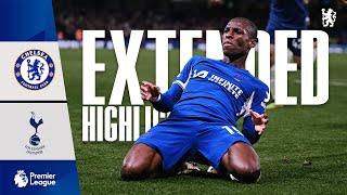 Chelsea 2-0 Tottenham | Two HEADERS seal the win for the Blues | Highlights - EXTENDED | PL 23/24