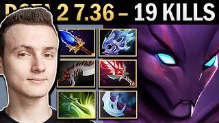 Spectre Gameplay Miracle with 19 Kills and Moon - Dota 2 7.36
