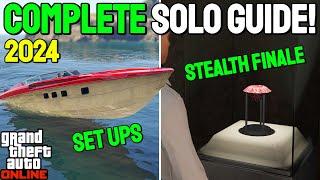 GTA Online Solo Cayo Perico Heist Guide 2024! (Set Ups + Stealth Elite Finale)