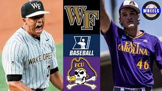 Wake Forest vs #16 East Carolina (BURNS vs YESAVAGE, AMAZING ELIMINATION GAME!) | 2024 Regionals