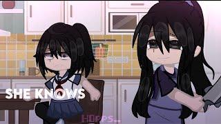  › She knows - Yandere simulator [Ayano aishi and Ryoba aishi] meme/trend   . . . 