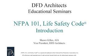 NFPA 101 Intro