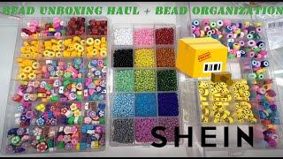 My First SHEIN Beads Unboxing Haul + Bead Organization | Beauty and the Bead | No Talking | ASMR