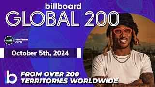 Billboard Global 200 Singles of This Week (October 5th, 2024)