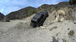 Azusa Canyon Off Road Park OHV FAIL! Jeep Grand Cherokee 7" Iron Rock Offroad V8 35/12.5/17 BFG KM2s