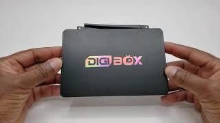 Digibox D3 plus Live TV Android 12 TV box Review