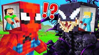 Billy wird SPIDERMAN und UKRI VENOM SUPERHELD in Minecraft!