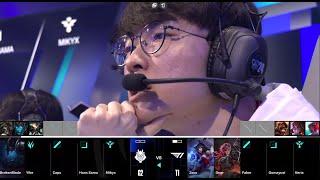 Rank 1 Ahri Reacts to FAKER'S AHRI at WORLDS 2024