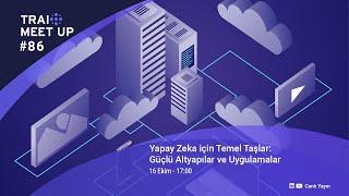 TRAI Meet-Up #86: Yapay Zeka için Temel Taşlar "Güçlü Altyapılar ve Uygulamalar