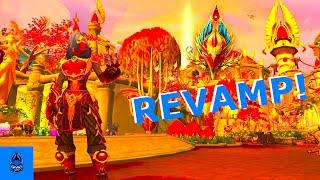 UPDATED SILVERMOON?! - Revamp HINTS - World of Warcraft Dragonflight  Doronsmovies - IamSamC