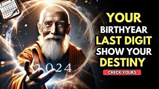 "The Last Digit of Your Birth Year Will SHOCK You!  Buddhist Teachings Revealed"