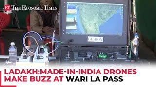 Ladakh: Him-Drone-A-Thon 2; cutting-edge Made-in-India drones make buzz at Wari La Pass