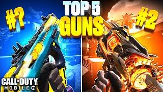 TOP 5 GUNS of SEASON 11 in Call of Duty Mobile