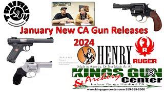 January 2024 New Guns in CA Update