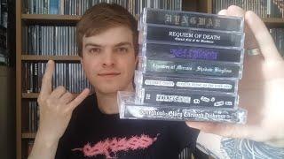 Unboxing My First Order From Forbidden Keep Records! Obscure Black Metal Cassette tapes!