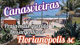 Praia de canasvieiras:Florianópolis sc 08/01/24