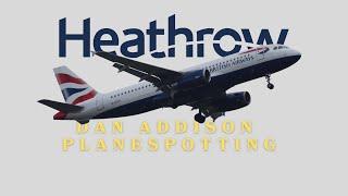 LIVE: Heathrow Sunrise Planespotting | Myrtle Avenue | 4K | Dan Addison Planespotting [8/3/25] 